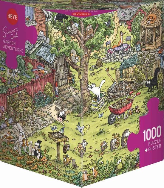 Simon's Cat Puzzle 1000 stukjes