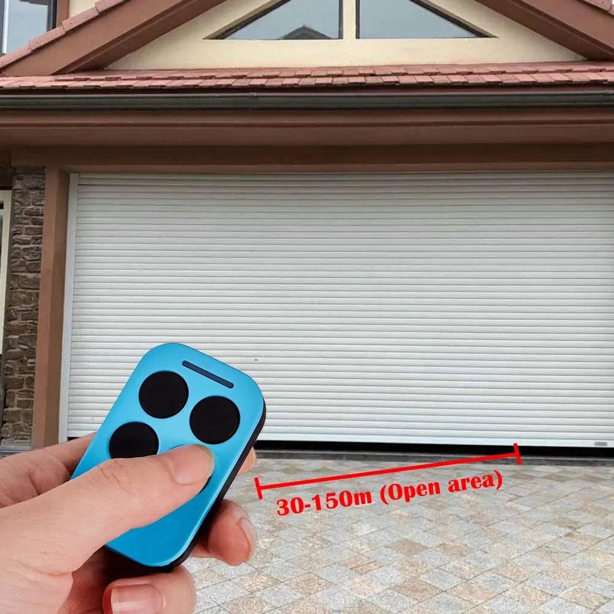 Universele poort afstandsbediening 4 in 1, universele afstandsbediening Rolling Code