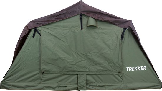 Trekker Daktent Camper M, groen van Trekker. — afbeelding 4