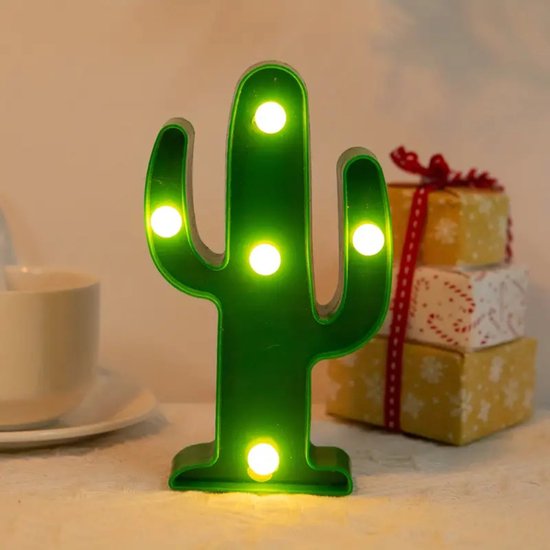 Bovista Nachtlampje - Volwassenen - Kinderen - Slaapkamer - Baby - Nachtlamp - Leeslamp - Cactus van Bovista — afbeelding 4