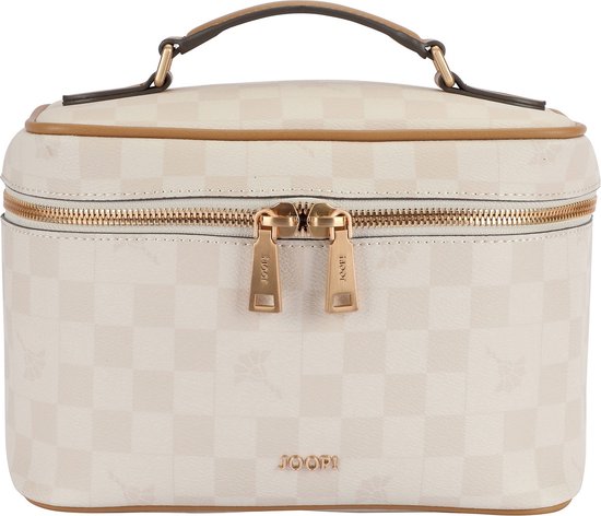 JOOP! Trousse de maquillage Cortina Piazza Flora Washbag Birch Écru