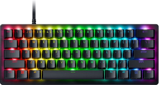 Razer Huntsman V3 Pro Mini - Gaming Toetsenbord - 60% - RGB - Optische Switches - Qwerty - Zwart