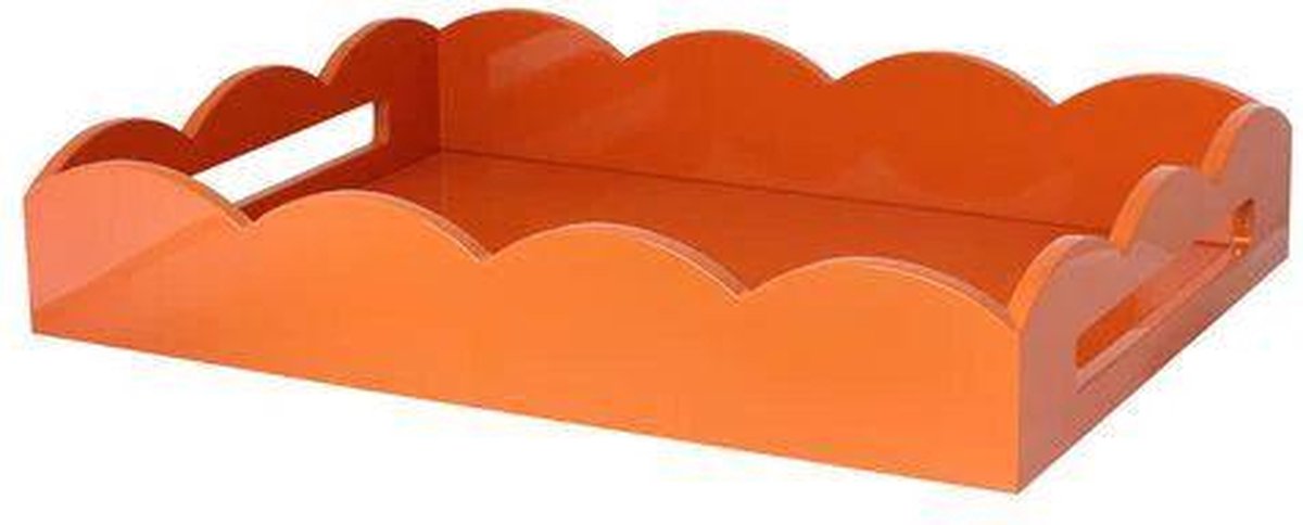 Addison Ross - Dienblad Ottomane Orange 43x33cm - Serveerplateaus