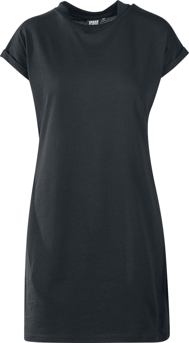 Urban Classics Turtle Extended Shoulder Dames Mini-jurk – 4XL Zwart