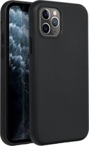 Étui en cuir Casify adapté à l'étui MagSafe iPhone 11 Pro - Zwart