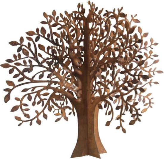 Levensboom ijzer, metaal wanddeoratie 99 cm Levensboom ijzer, metaal wanddeoratie 99 cm