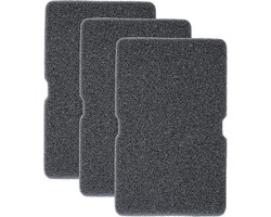Fixem® - Geschikt voor Beko droger filter 2964840100 - Wasdroger filter - Spons filter - Filter voor droger- 245x155mm 3 stuks