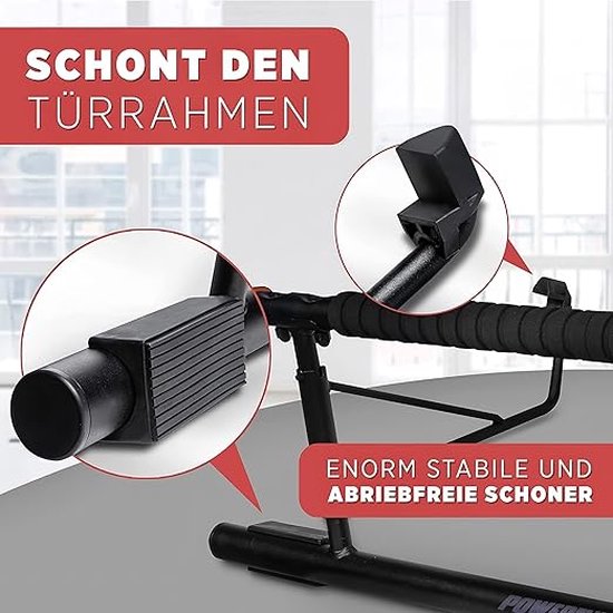 Pameil Optrekstang, Schroefloos, Deurkozijn, Optrekstang, Verstelbaar, 75- 94cm, Capaciteit tot 200kg