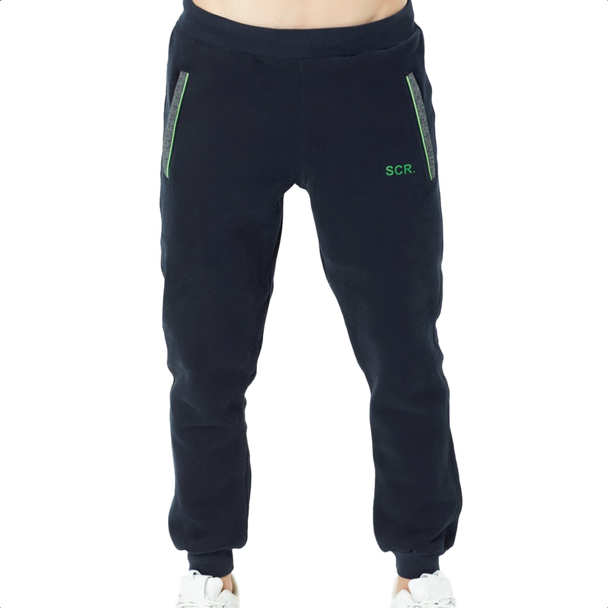 SCR. Wear - Omid Joggingbroek - Heren Joggingbroek - Sportkleding Heren - DonkerBlauw - L