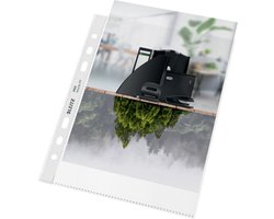 25x Leitz Recycle Showtas A5 - Insteekhoezen van 100 Micron - 90% Gerecycled Pre-consumer Plastic - Transparant