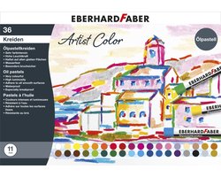 Eberhard Faber oliepastelkrijt - Artist Color - 36 stuks - in opbergbox - EF-522036