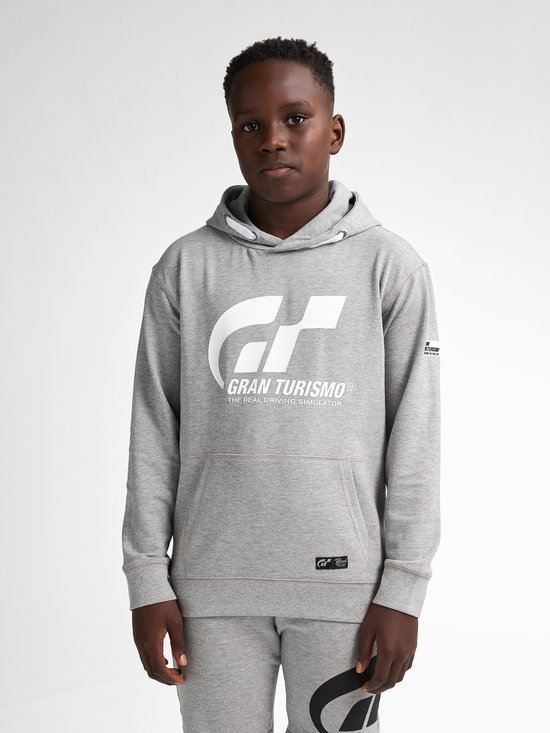 Petrol Industries - Jongens Casual Hoodie Gran Turismo Torque - Grijs - Maat 104