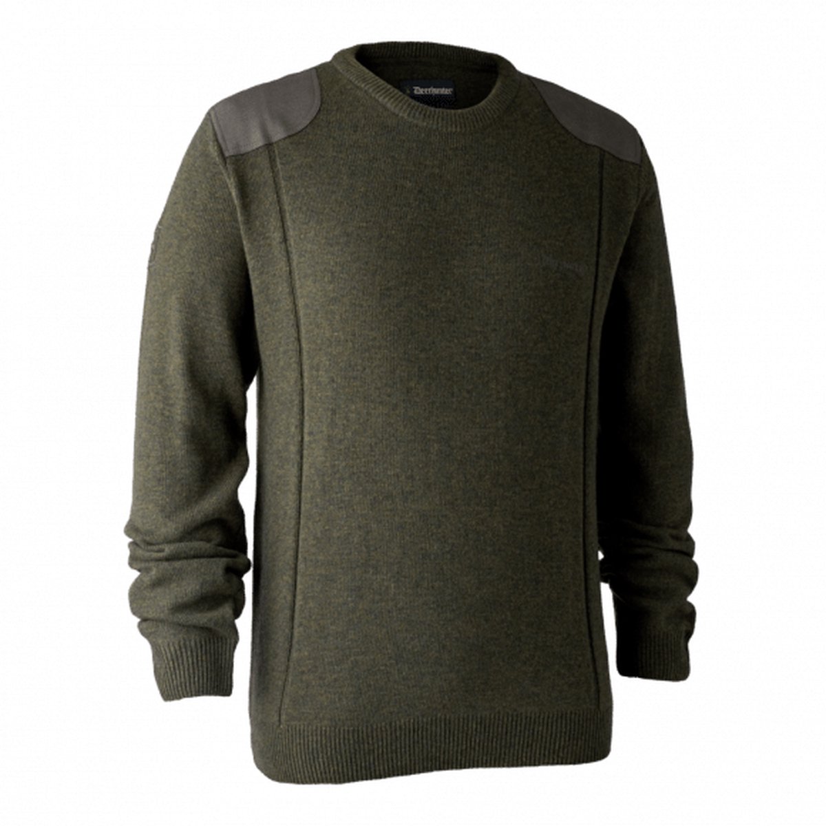 deerhunter Sheffield trui met ronde hals Groen XXXL