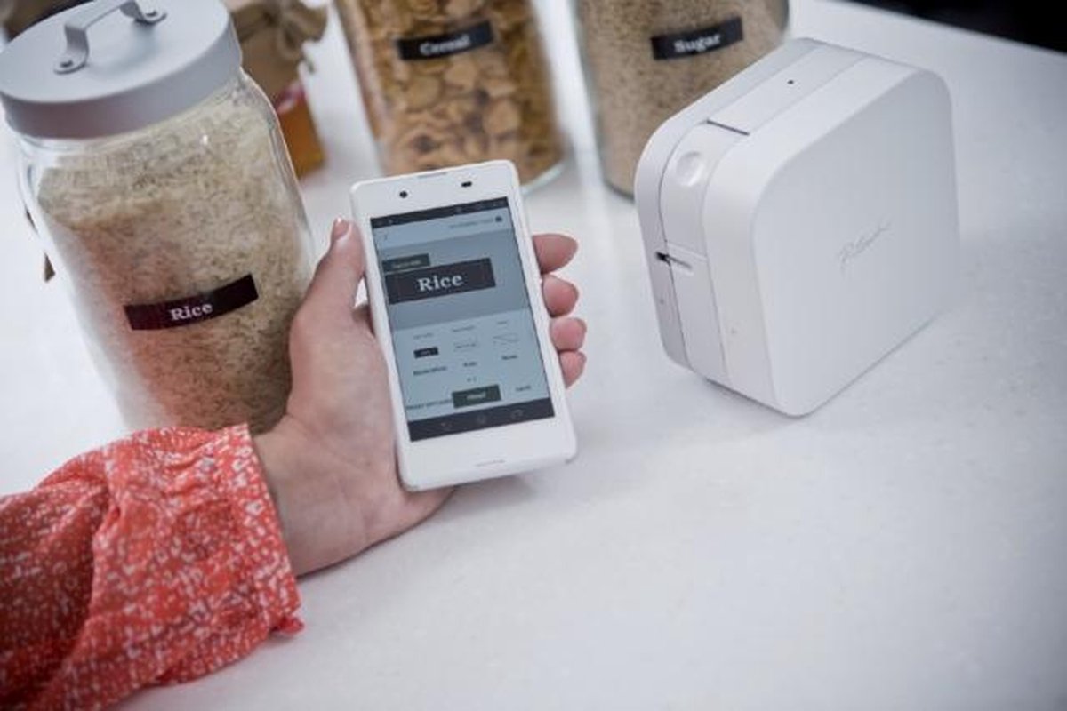Brother P-touch CUBE PT-P300BT — wit