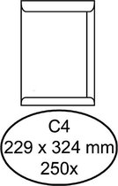 Envelop Quantore akte C4 229x324mm wit 250stuks