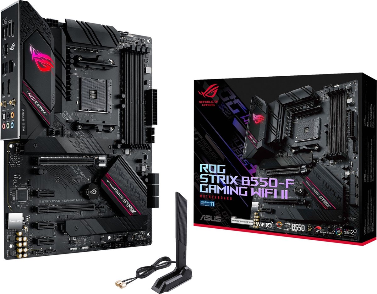 ASUS ROG STRIX B550-F GAMING WIFI II AMD B550 Socket AM4 ATX