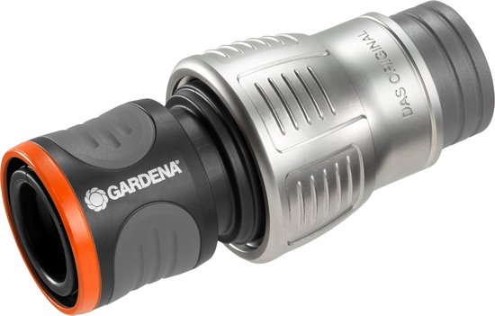 Gardena Premium Slangstuk 19 mm 3/4 inch Tuinslang Koppeling Adapter 1 stuk