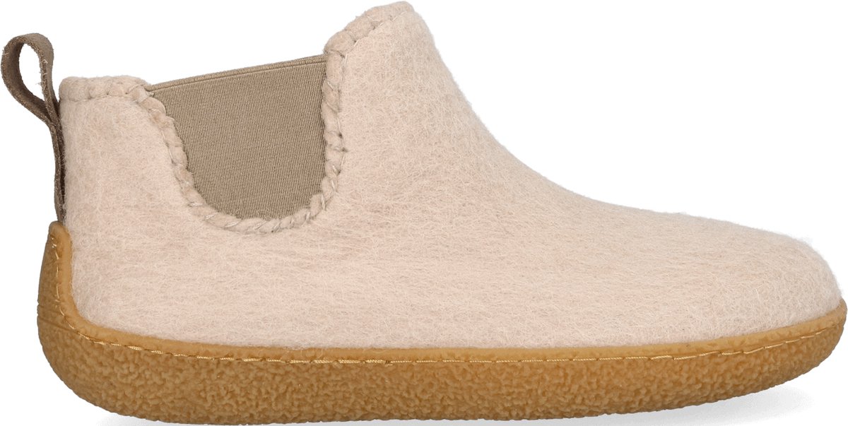 Tofvel - Celsi Wolvilt Pantoffels Camel - Maat 40