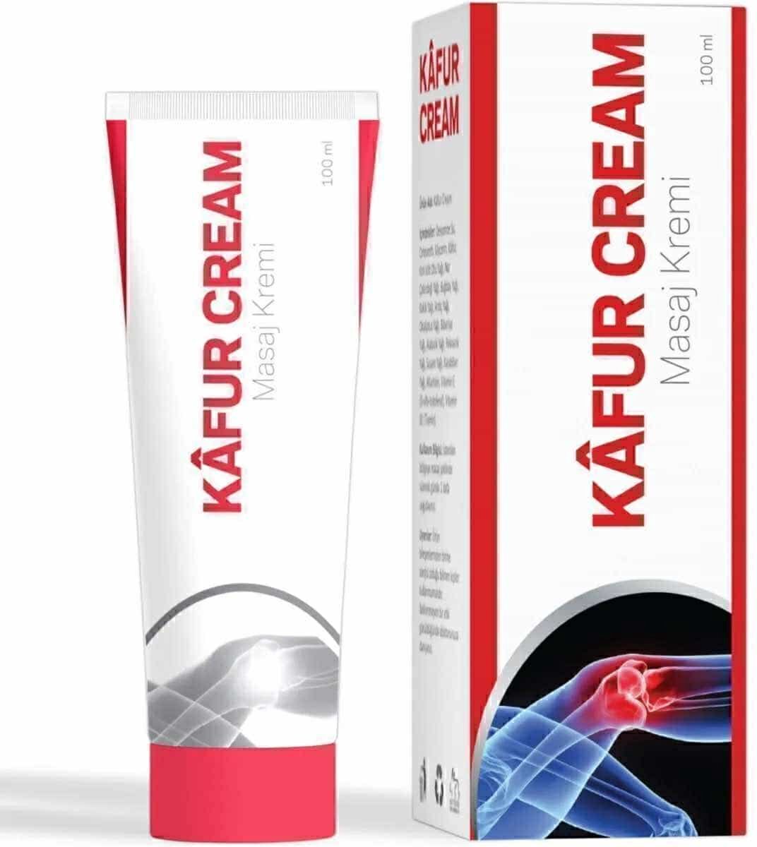 Goedkoopste KAFUR Massagecrème voor spier-, gewrichts- en weefselpijn 100 ml