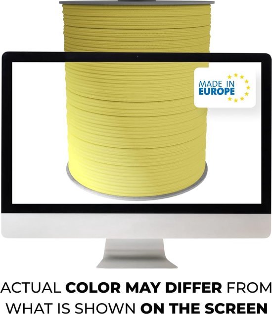 EdcX 4 mm Reflecterend Paracord 550 (15, 30, 50 m
