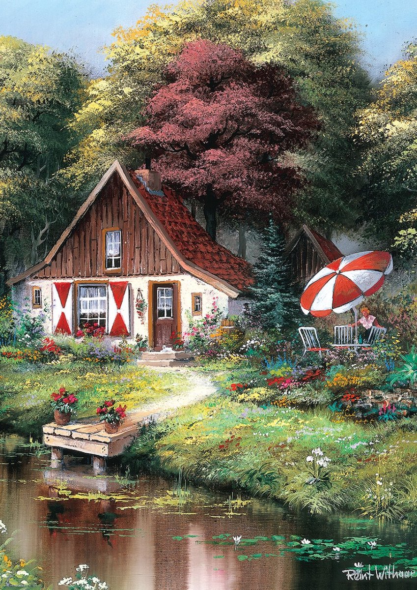 Art Puzzle legpuzzel Sunday Breakfast - 500 stukjes rustiek.