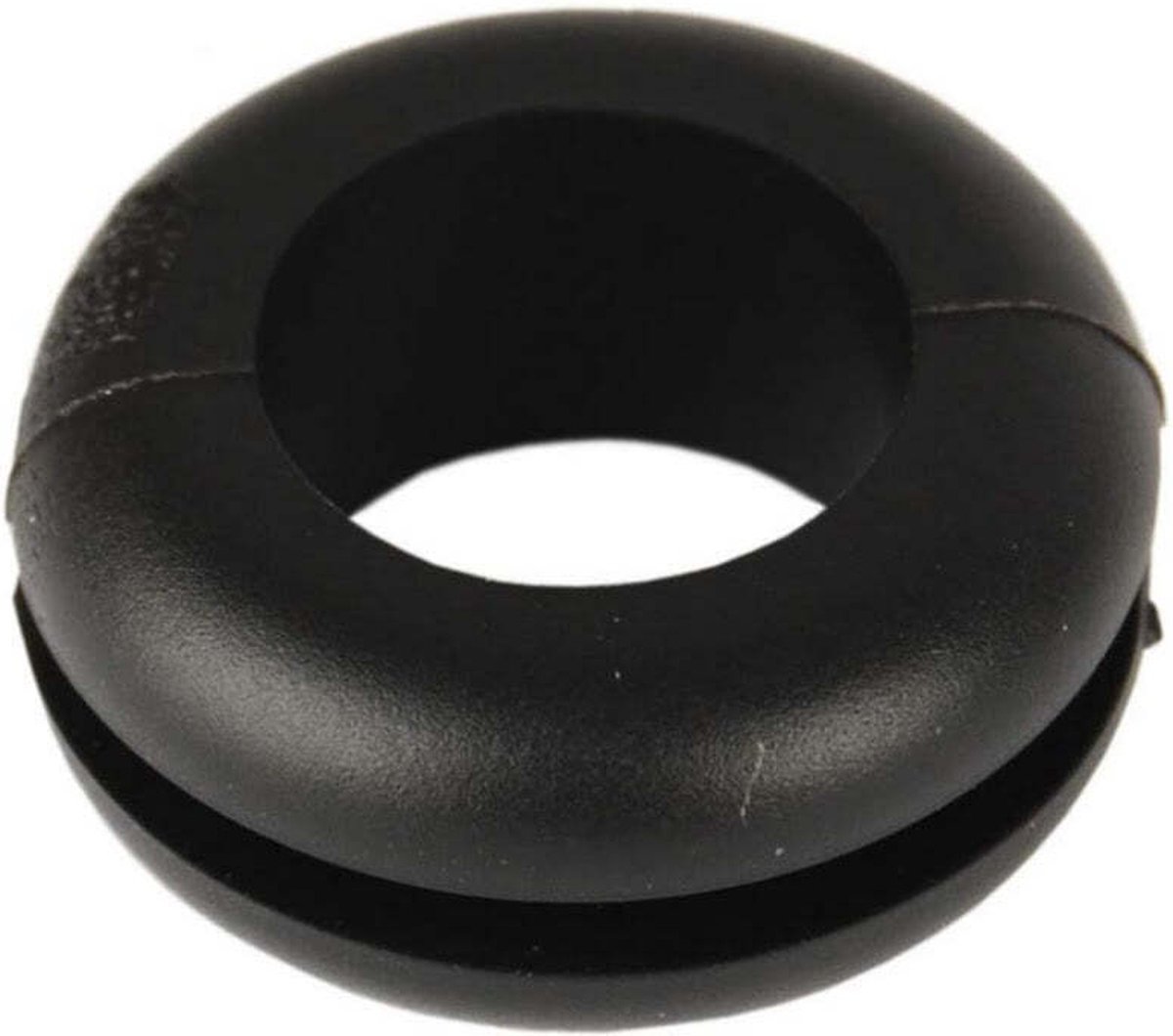 Rubber aansluitplug voor in fermentatie deksel met waterslot - boorgat diameter 12 mm