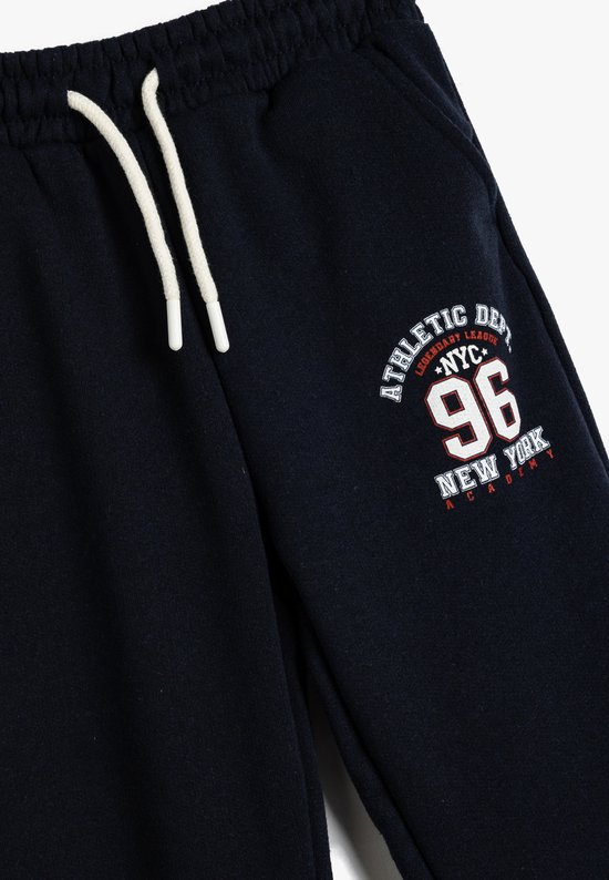 Joggers Con Fondo Dritto Interno Felpato Icons Da Donna Nero 118038 Kk001