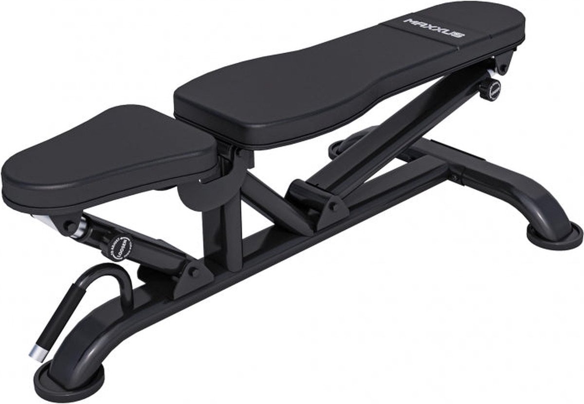 MAXXUS verstelbare halterbank PRO - Fitnessbank - Belastbaar tot 300 kg