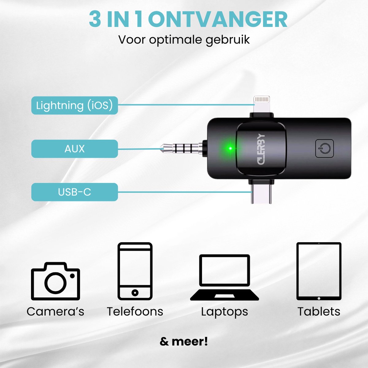 Head-Mounted Uhf Draadloze Microfoon Een Drag Twee... – Grandado