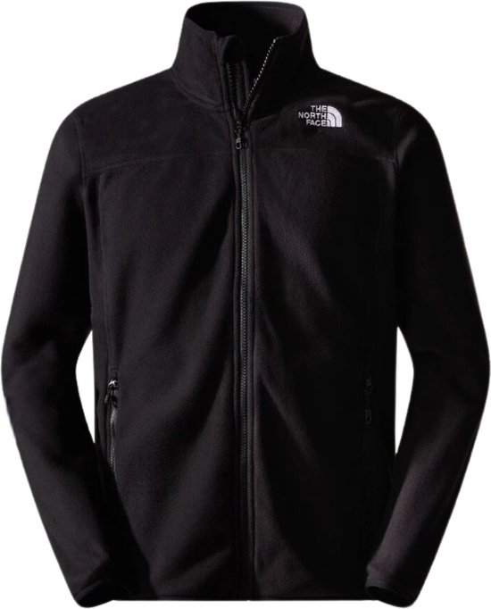 The North Face 100 Glacier Full-Zip Fleece Vest Heren Zwart XS