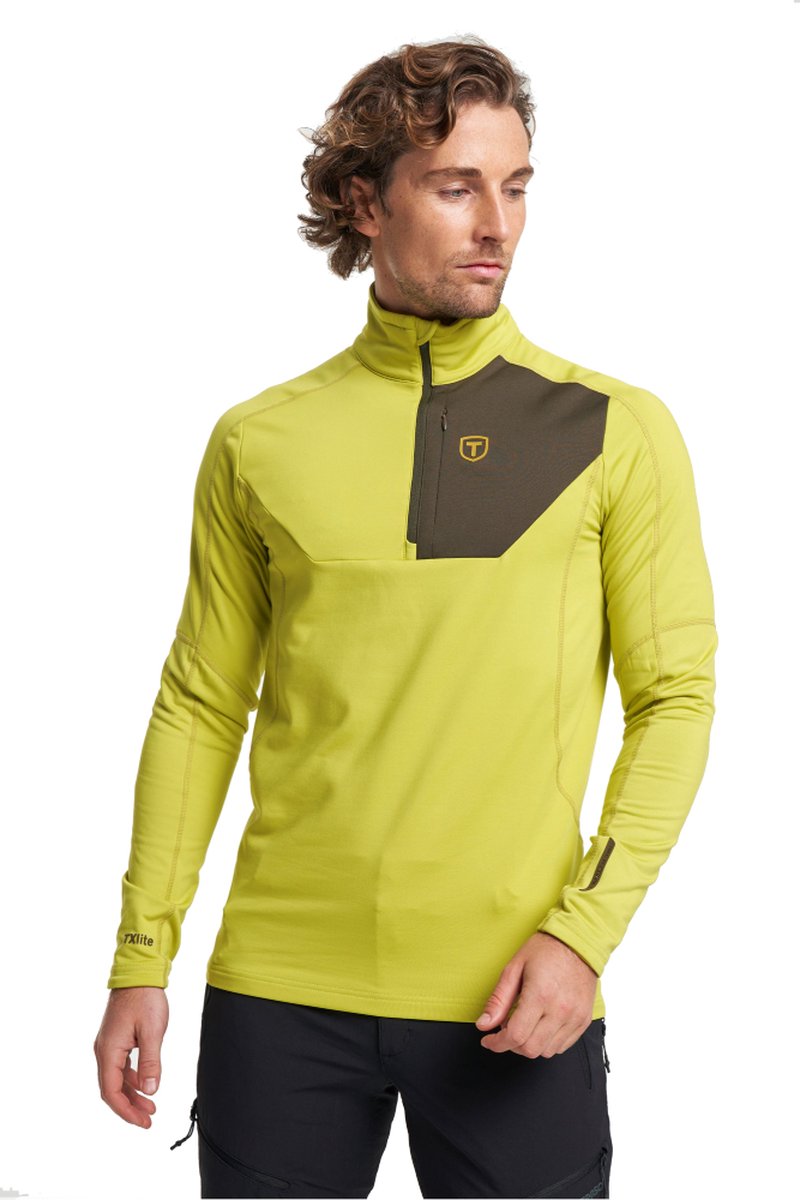 TENSON Txlite Half Zip Skipully met rits heren Grijs
