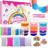 Allerion Unicorn Slijm Kit – Sensorisch Speelgoed – Complete set – Inclusief Uitgebreide Handleidingen
