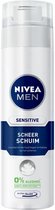 Bol.com NIVEA MEN Sensitive Scheerschuim - Bevat Kamille en Hydraterende Vitamine E - Voor de gevoelige huid - Voordeelverpakkin... aanbieding