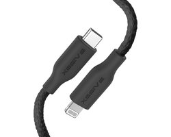 27W Snellaadkabel - Oplaadkabel geschikt voor Apple CarPlay, iPad, AirPods en iPhone met Lightning naar USB-C Kabel - Oplader Kabel - Snellader - 1 Meter