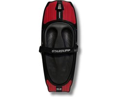 Stardupp Limited Watersport Kneeboard - Rood - 125x49cm - Lichtgewicht met extra grip - Ideaal voor Bootactiviteiten, Waterboarding, Knee Surfen