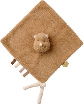Nattou TEDDY Knuffeldoekje - Neushoorn - 39 cm - Karamel