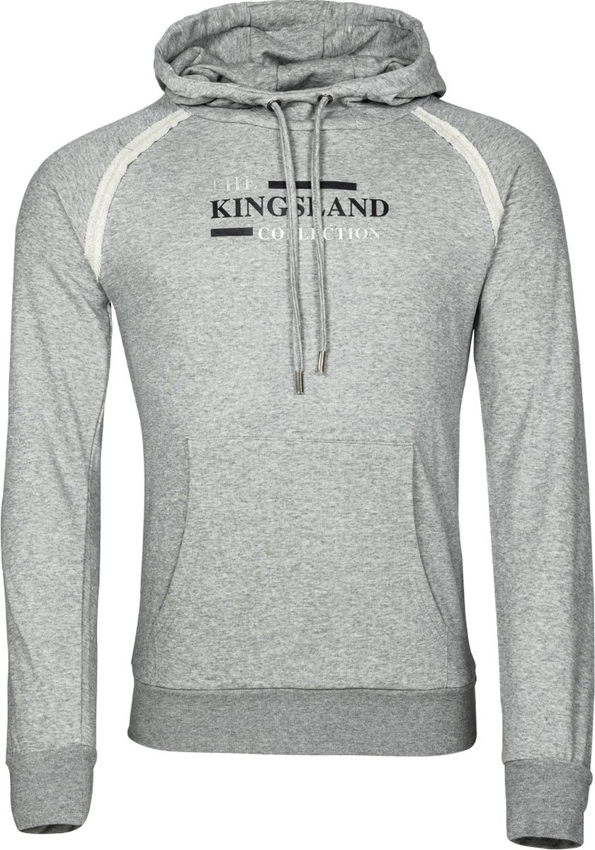 kingsland kinder hoodie grey maat 134/140