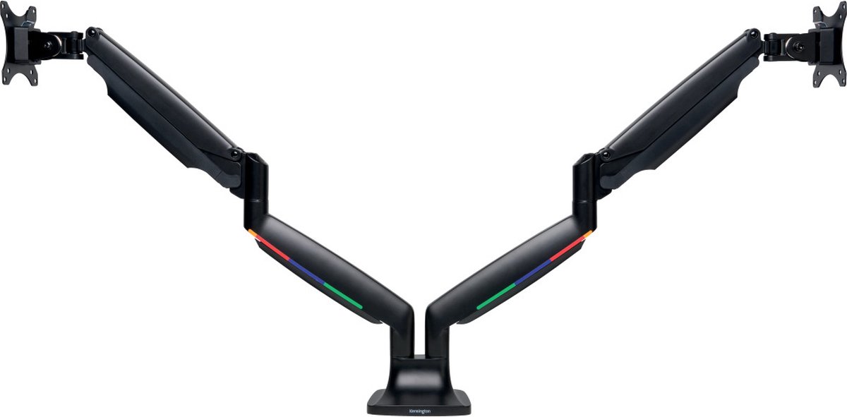 Kensington SmartFit One-Touch Dubbele Monitor arm - Zwart thumbnail 2