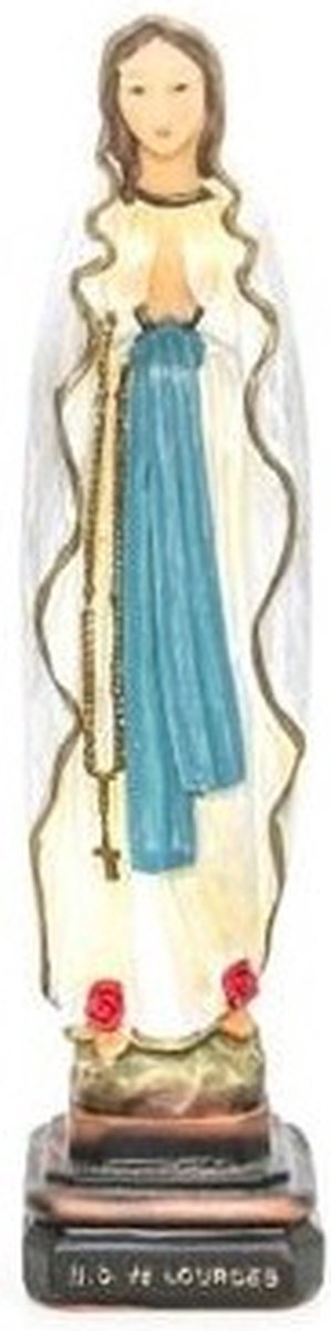 Beeldje Heilige Maria van Lourdes 17 cm (polystone)
