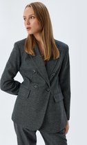 Extra groot Dubbele rij knopen Blazer