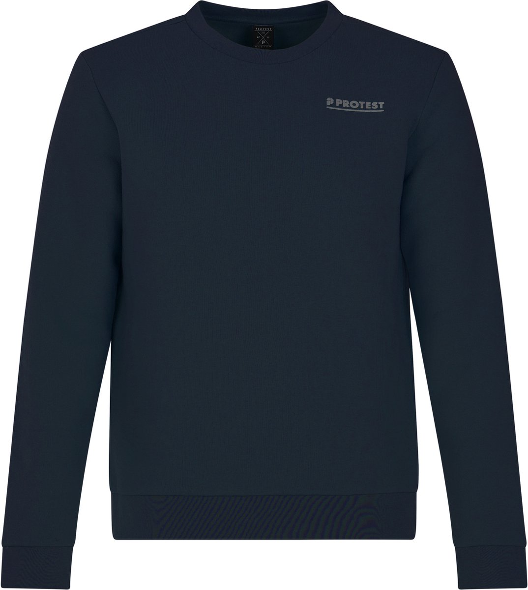 Protest PRTVito Sweater Heren Ronde hals Deep Ocean