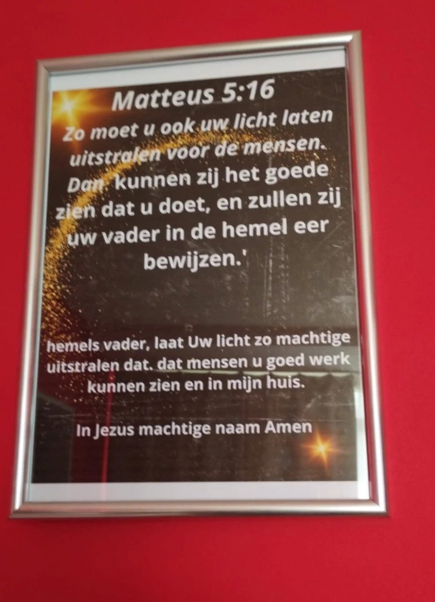 Frame met bijbelse teksten
