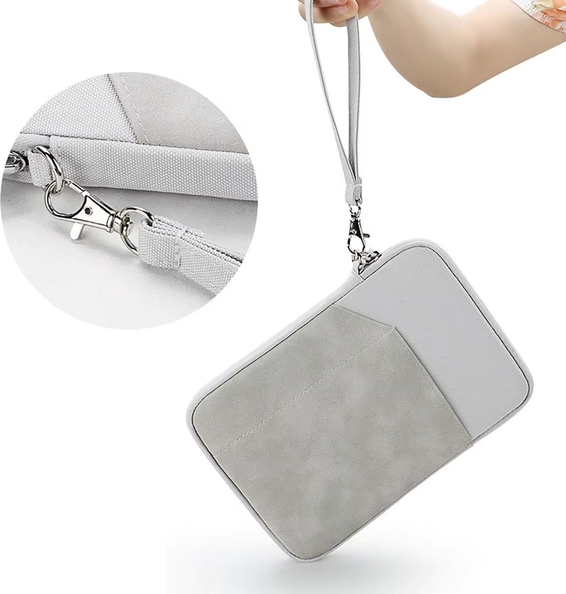 Premium E-reader Hoes Zwart - Waterdicht, Schokbestendig & Krasvrij - Met Zachte Fleece Voering - Geschikt voor Kobo / PocketBook / Boox / Amazon E-Readers tot 6 inch – foto 6