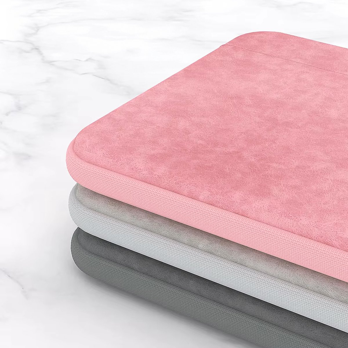Premium E-reader Hoes Grijs - Waterdicht, Schokbestendig & Krasvrij - Met Zachte Fleece Voering - Geschikt voor Kobo / PocketBook / Boox / Amazon E-Readers tot 6 inch – foto 6