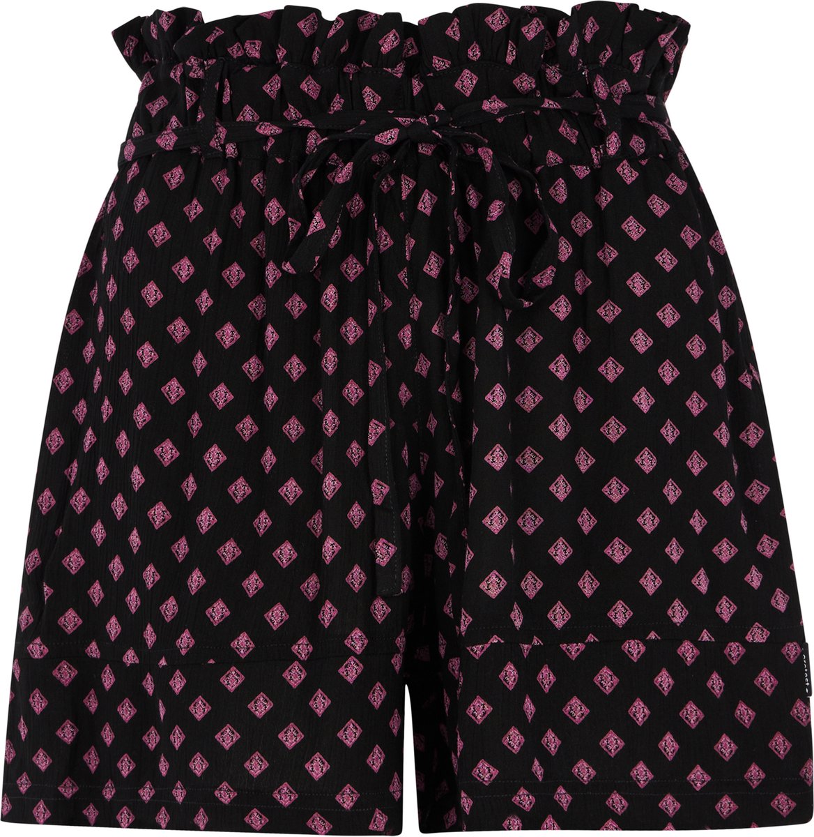 Protest Prtyolinda – Korte broek Dames – Extra kort – Tailleband elastiek Zwart