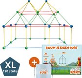 MEGAFORT – Jouets de construction 4 ans – Construction de Fort – Jouets Éducatif – Glow dans le noir – Jouets de plein air – Jouets Montessori – Kasteel – Jouets pour enfants