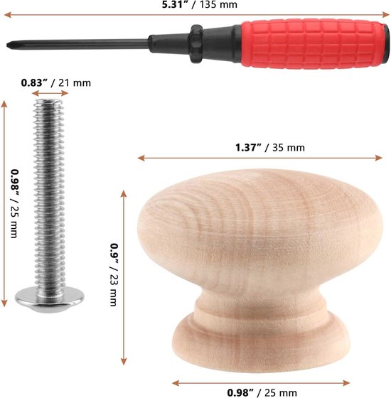 Log Houten Knoppen Garderobe Deurklink Kast Lade Pull,2X Ronde Kast Meubilair Keuken Trekt Handgrepen for Dressoir Lade Garderobe, Boogvormige Handgreep, Meubeldeur Kast (Single Hole) (Size : Single