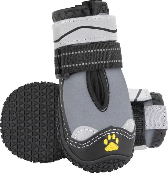 Pawz Rubber Dog Boots - Hondenschoen - Groen Large - Pootbescherming - Pets Place