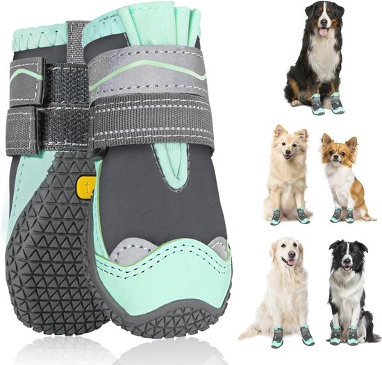 MOKCCI Truelove hondenlaarzen. Waterdichte hondenschoenen met beste