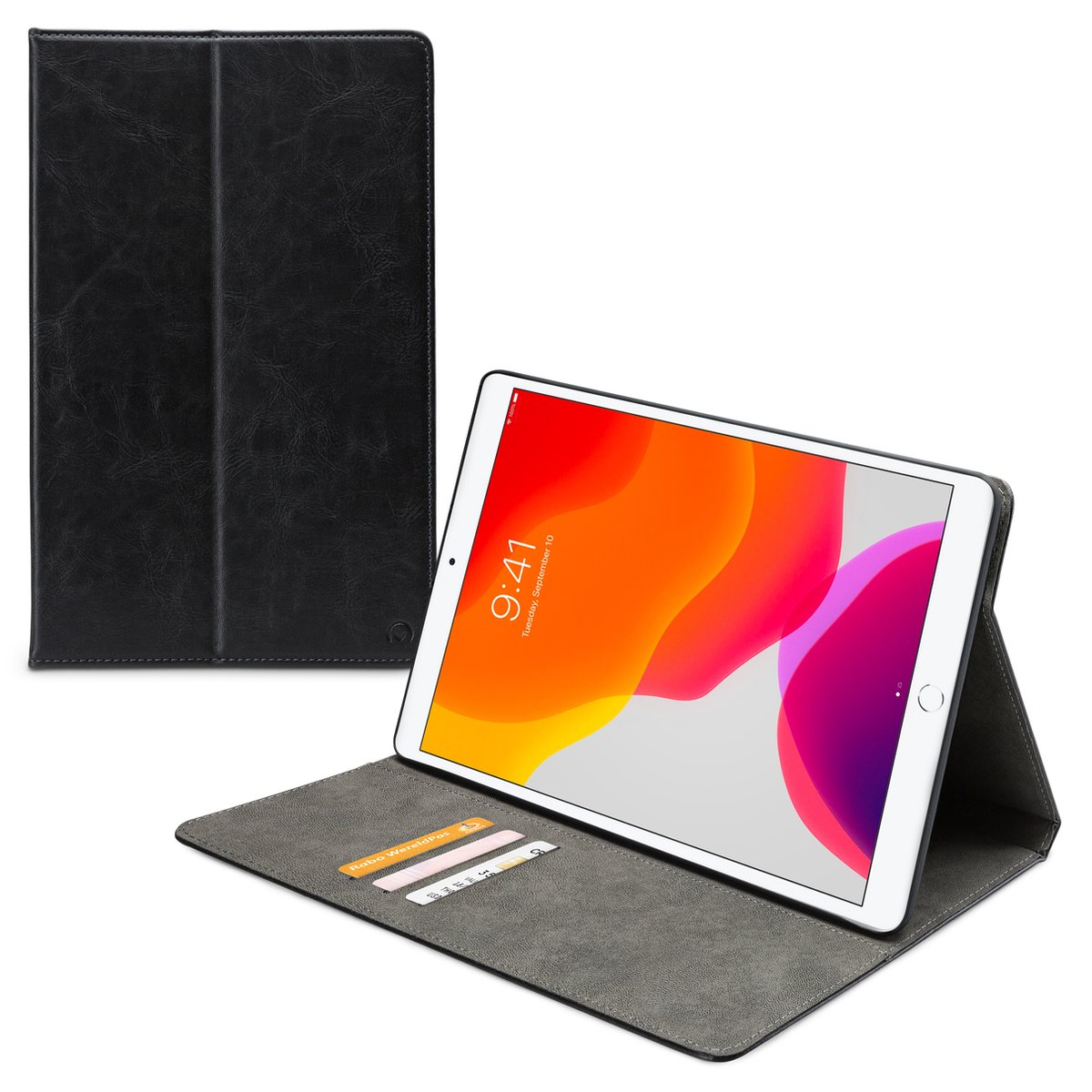 Mobilize Tablethoes geschikt voor Apple iPad Air 1 (2013) Hoes | Mobilize Premium Folio Bookcase - Zwart